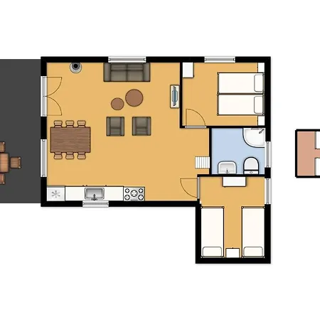 Tatil parkı Rcn De Flaasbloem 5*
